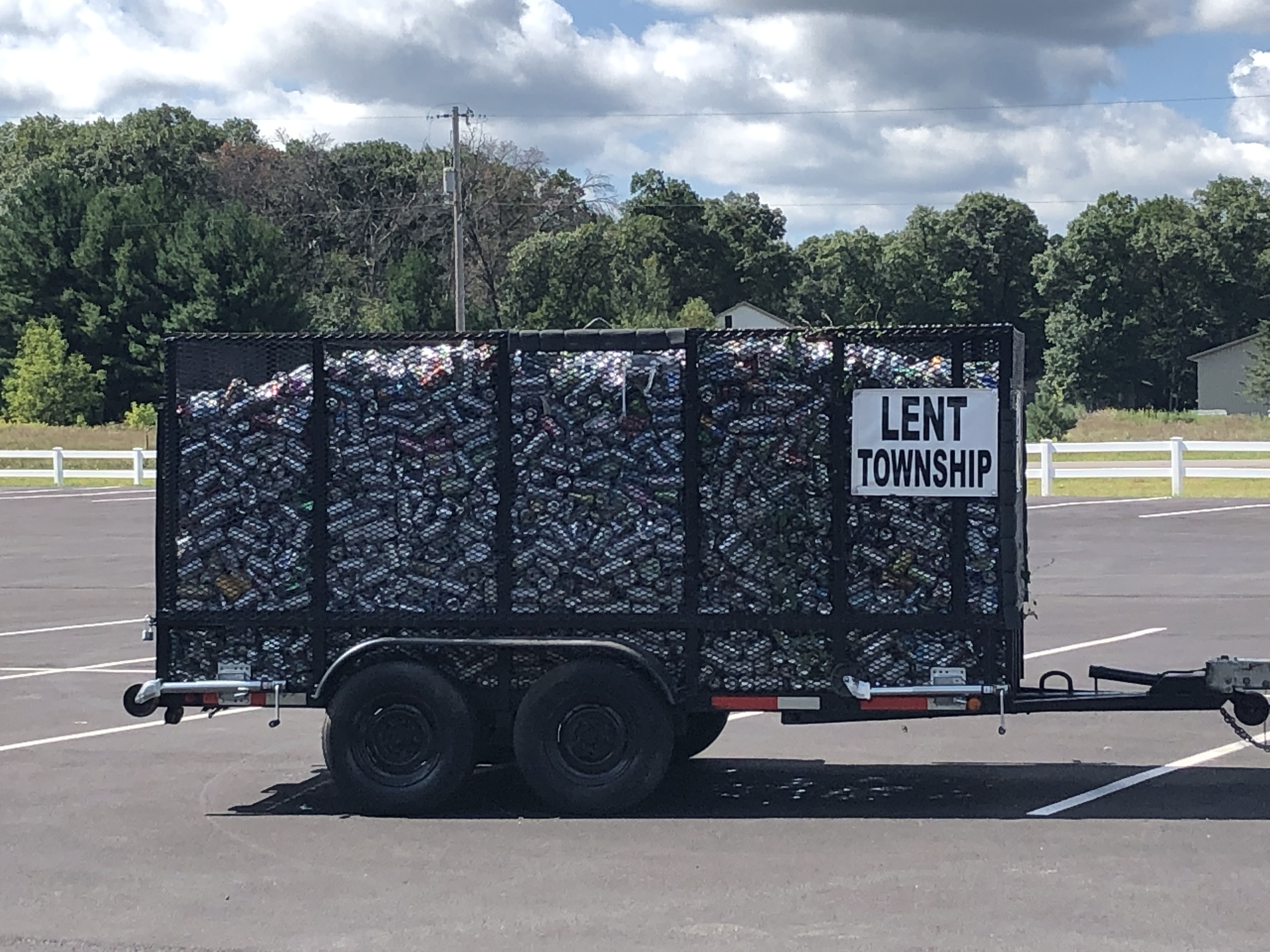 Recycle Cans 2019 Lent Township Stacy, MN